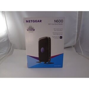 NETGEAR Wi-Fi Router Wireless N600 Dual Band Router WNDR3400